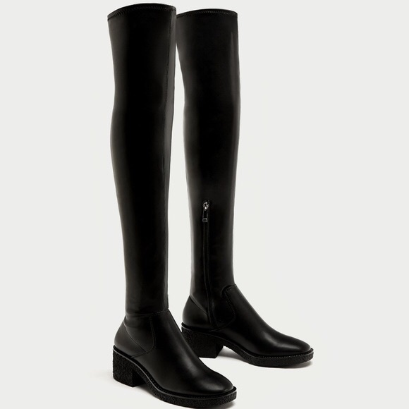 thigh high boots size 10